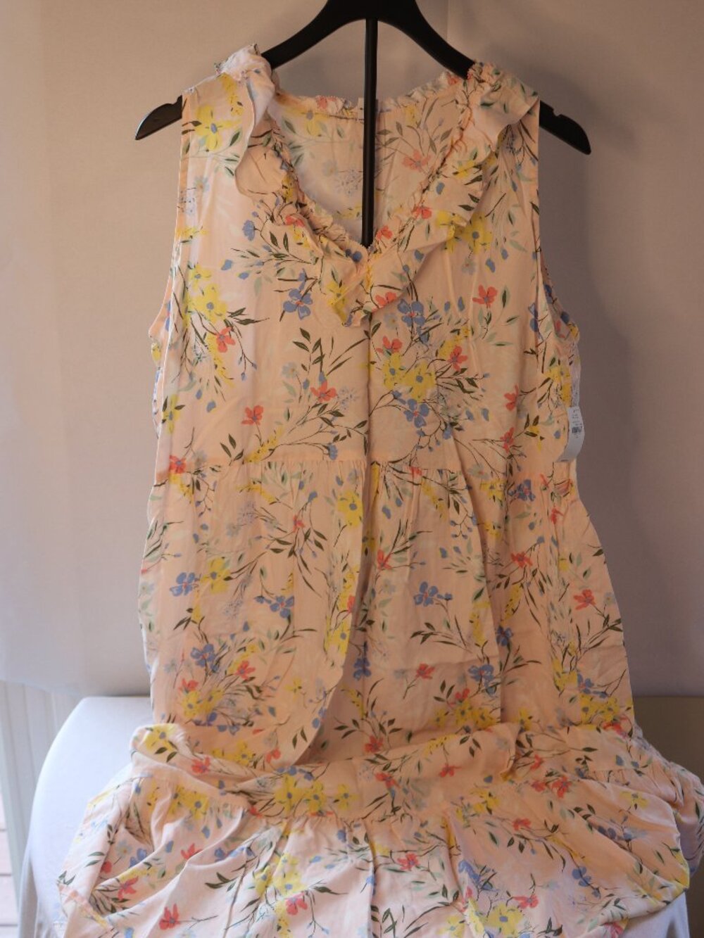 NWT Women's Old Navy Pink Floral Sundress Sz XL